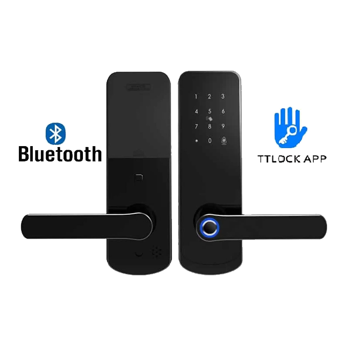 Fechadura Biométrica Beluni Black Bluetooth 367