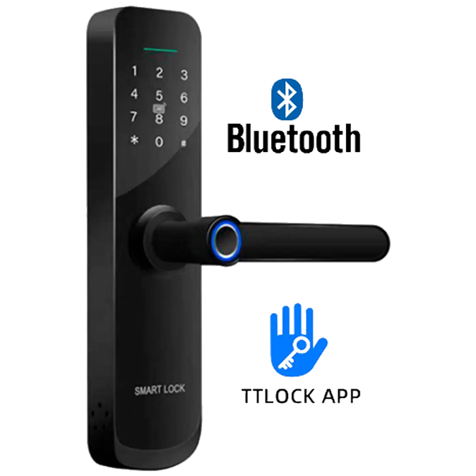 Fechadura Biométrica Beluni Nero Bluetooth