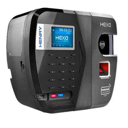 Relógio de Ponto Henry Hexa Adv D Biométrico e Smart Card (Mifare)